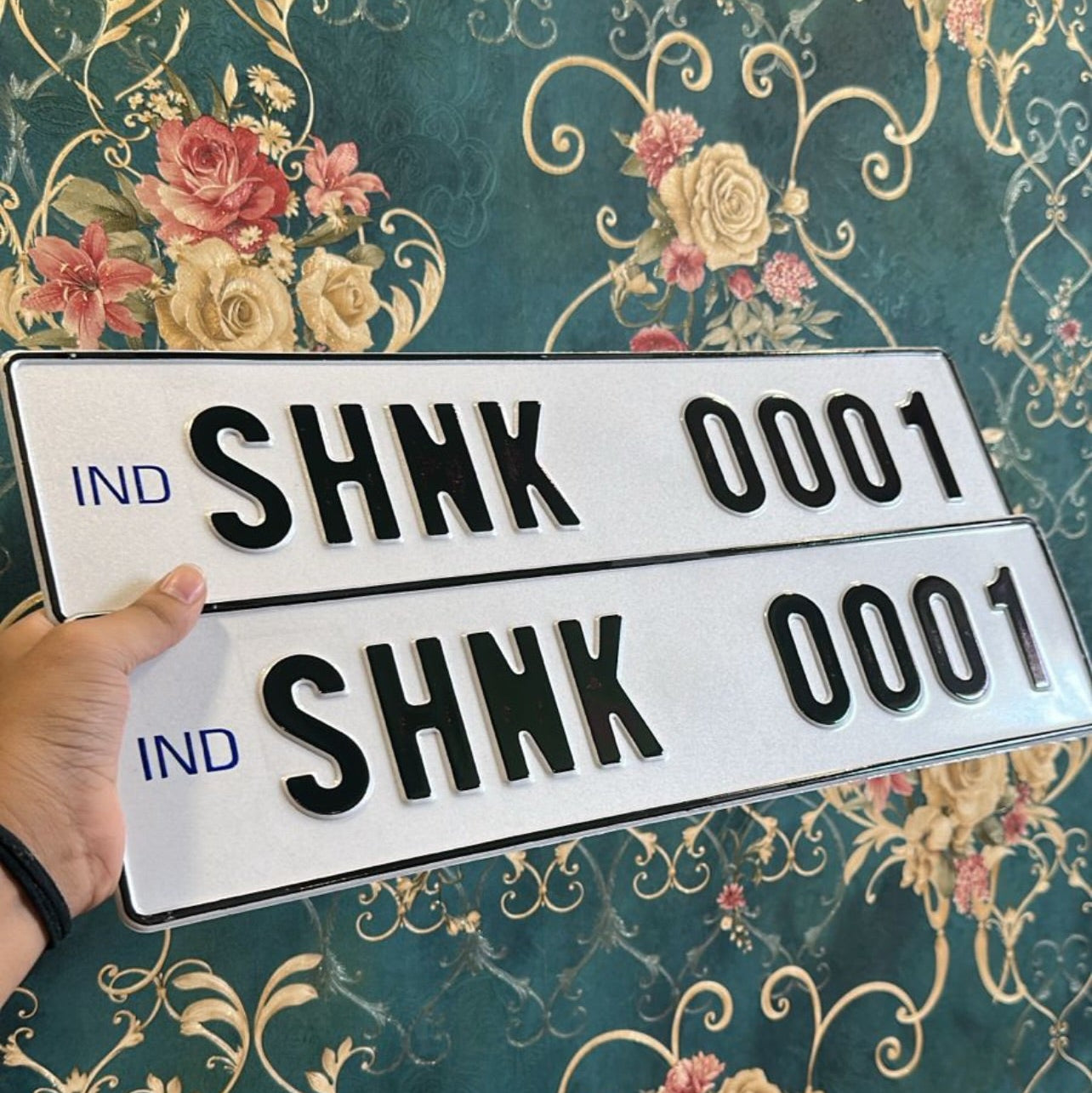 Car Custom Magnetic Name Plate