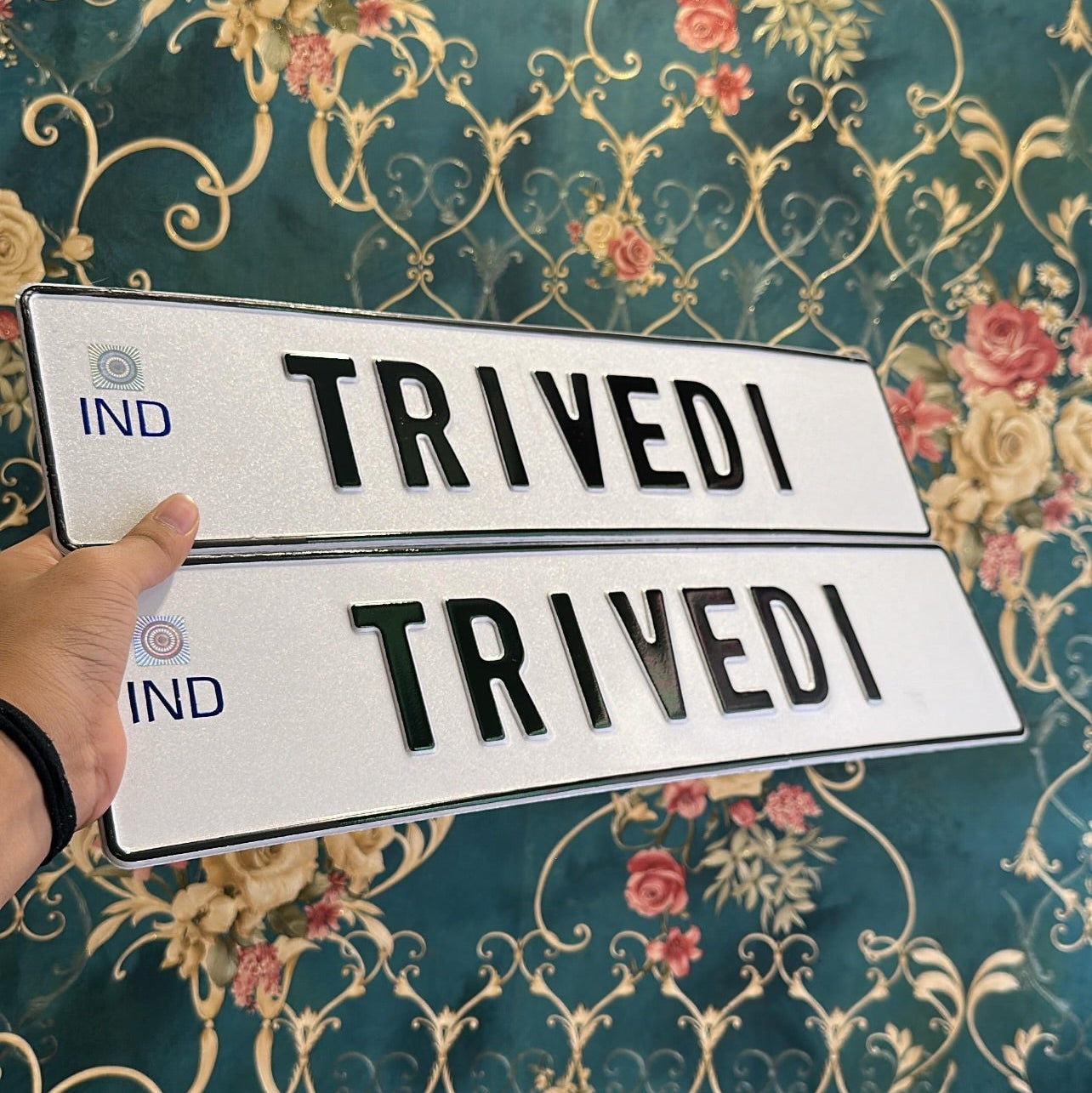 Car Custom Magnetic Name Plate