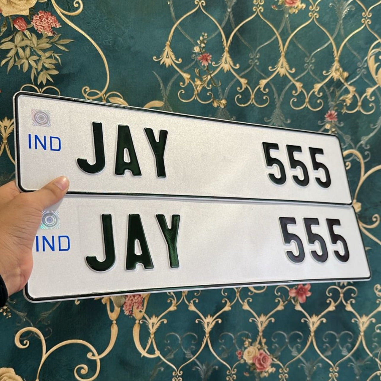 Car Custom Magnetic Name Plate