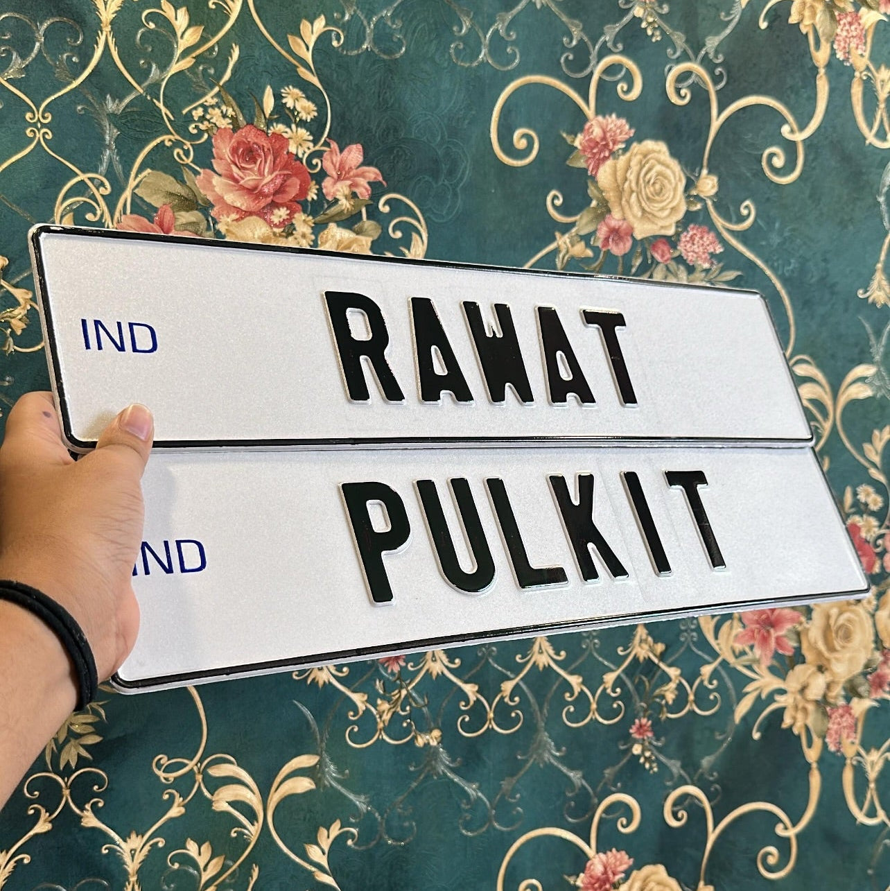 Car Custom Magnetic Name Plate
