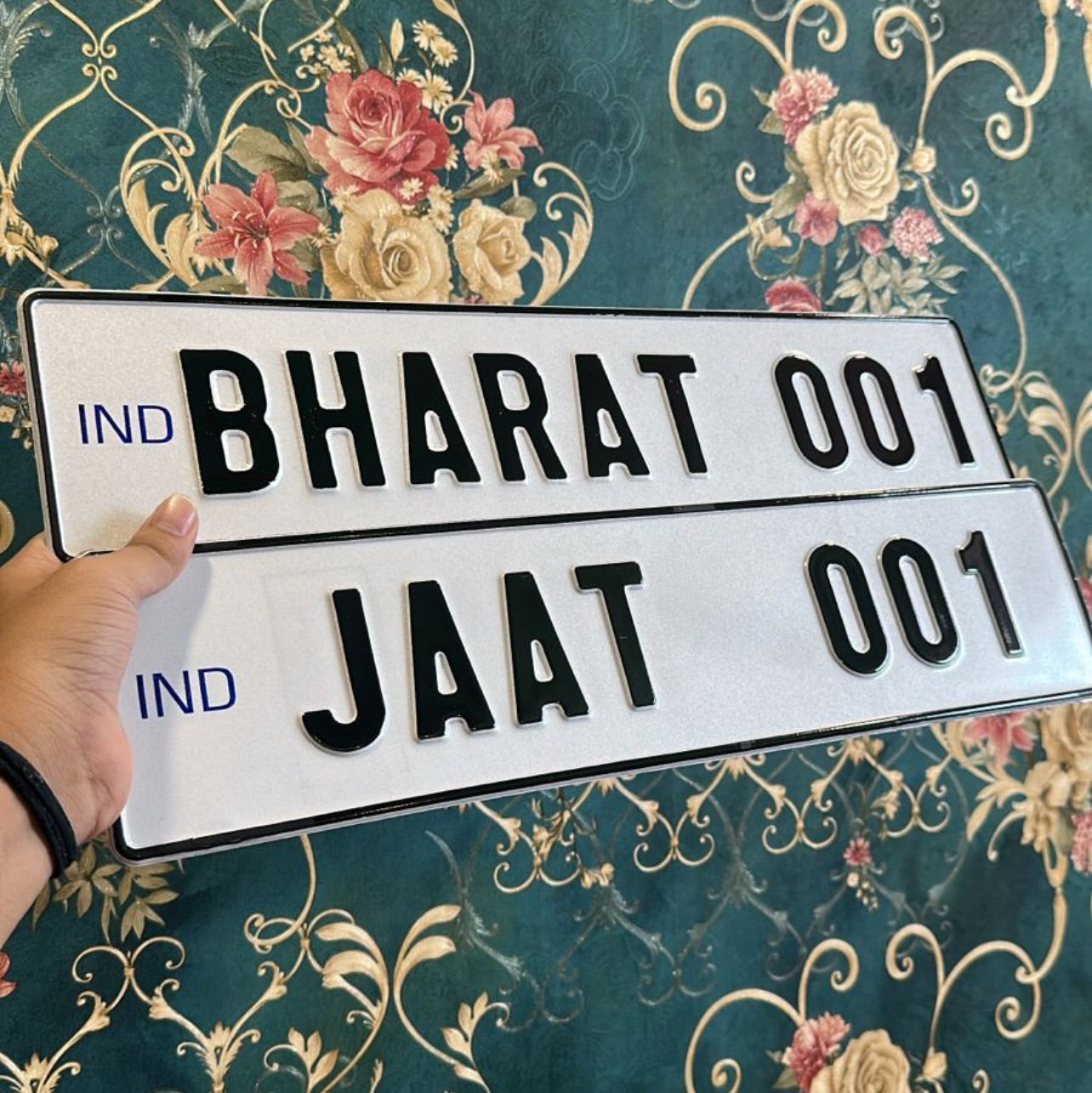 Car Custom Magnetic Name Plate