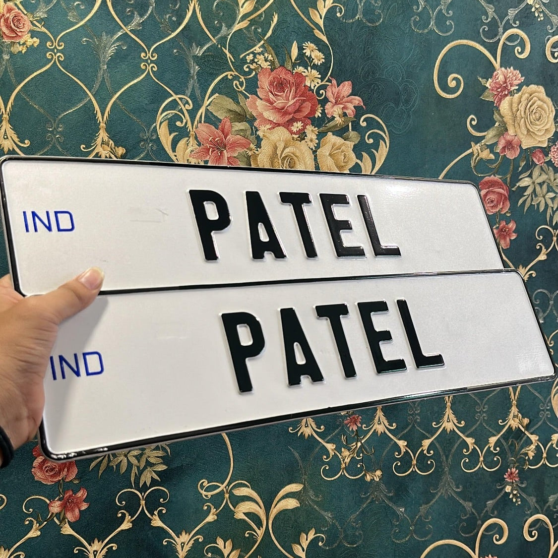 Car Custom Magnetic Name Plate